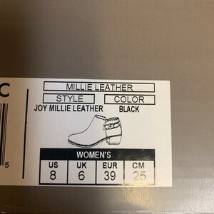 Vionic Millie Leather Ankle Boots Olive Green Size 8-Slightly Used